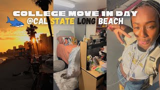 Freshman Dorm Move in Vlog 2023 California State University Long Beach [upl. by Hutson]