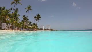 Viva Dominicus Beach  Caribbean Bayahibe  Isla Saona  GoPro 4K  Resort All Inclusive [upl. by Lrac]