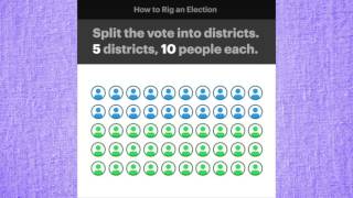 Gerrymandering Explained in 60 Seconds  GOOD [upl. by Adnylg]