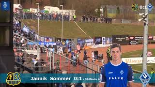 1FC Saarbrücken vs SV Waldhof Mannheim 07 [upl. by Elwin]