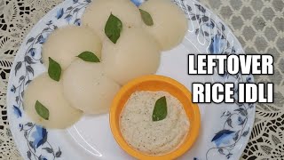 शिळया भाताची इडली  shilya bhatachi idli leftover rice idli  Idli Recipe With Cooked Rice  पोटोबा [upl. by Atinob]