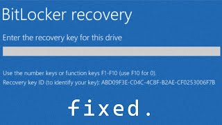 Fix Bitlocker Keeps Asking for Recovery Key on Windows 11 [upl. by Pol]