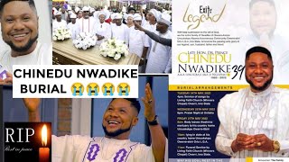 Gospel singer Chinedu NWADIKE BURIAL Ceremony 😭😭😭😭 fixed [upl. by Nahshun]