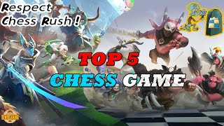 TOP 5 CHESS GAME PENGGANTI CHESS RUSH [upl. by Akemehs698]