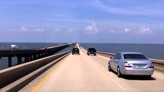 The Worlds Longest Overwater Bridge the Lake Pontchartrain Causeway [upl. by Bannister]