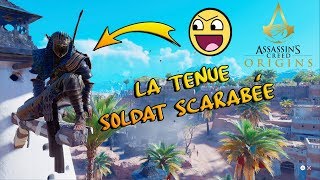 ASSASSIN CREED ORIGINS  LA TENUE LÉGENDAIRE SCARABÉE  EXPLORATION DU MONDE [upl. by Hallagan]