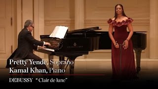 Soprano Pretty Yende Sings Debussys quotClair de lunequot [upl. by Leanora927]