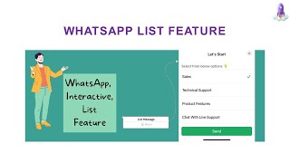 Part1 What is WhatsApp List Feature [upl. by Durstin]