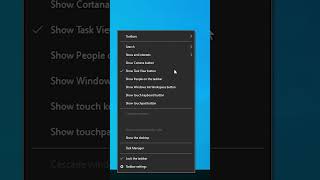 How to Remove Windows 10 Search Bar from Taskbar [upl. by Ethel860]