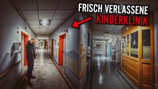 WIR SIND NICHT ALLEIN😨 FRISCH VERLASSENE KINDERKLINIK [upl. by Dorcea]