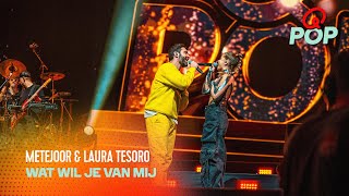 Metejoor amp Laura Tesoro  Wat Wil Je Van Mij  Live bij QPop [upl. by Tsan]