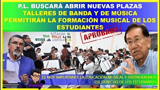 🔴😱TALLER DE BANDA Y MÚSICA PERMITIRÁ LA FORMACIÓN MUSICAL DE LOS ESTUDIANTES ¡ABRIRÁN NUEVAS PLAZAS [upl. by Arodoet195]