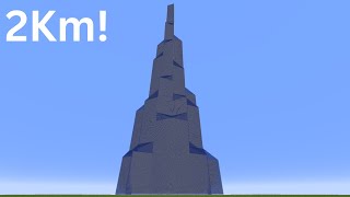 I built a 2Km high skyscraper in Minecraft Aeropolis 2001 [upl. by Beghtol]