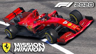 2021 Scuderia Ferrari Mission Winnow  F1 2020 Full Team Mod Package [upl. by Enahsal]