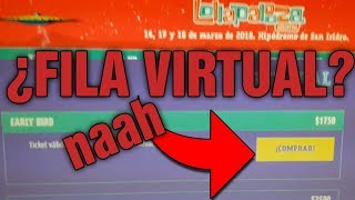 ASÍ DE FÁCIL ES SALTEAR LA FILA VIRTUAL Lollapalooza recitales y otras tiendas [upl. by Iclek]