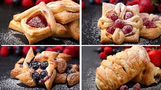 Puff Pastry 4 Ways [upl. by Chill98]