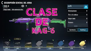 Clase de KAG6 para ganar tus partidas en Blood Strike [upl. by Ocirrej]