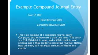 Double Entry Accounting Lecture Part 2 [upl. by Nevins]