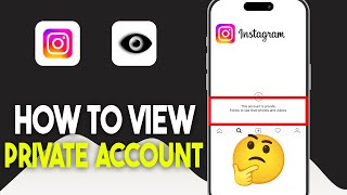 2 Ways to View Private Instagram Accounts 2024 [upl. by Ohcamac464]