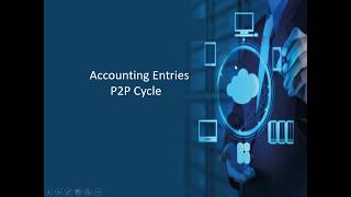 Accounting Entries P2P Cycle [upl. by Keele908]