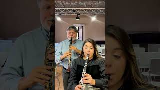 Louis Spohr Duet Corrado Giuffredi clarinet Marianunzia Visconti clarinet [upl. by Alema]