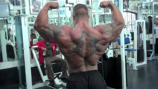 Haroldas Dambrauskas Training Three Weeks Out Before The UKBFF British Finals [upl. by Ydor]