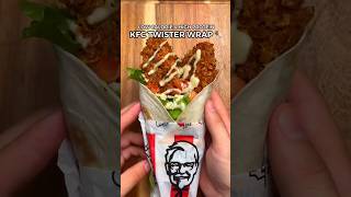 KFC Twister Wrap Recipe shorts [upl. by Therine]