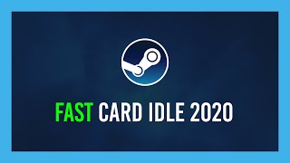 Fastest way to idle for Steam Cards  Full Guide Steam Idle Master Extended [upl. by Stoll]