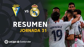 Highlights Cádiz CF vs Real Madrid 03 [upl. by Mukul66]