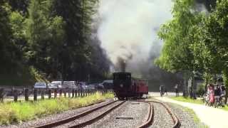 Achenseebahn Jenbach  Seespitz am Achensee [upl. by Ahsatin315]