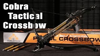 Cobra Self Cocking Tactical Crossbow Pistol 80lb [upl. by Noira]