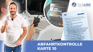 Abfahrtskontrolle Karte 10 erklärt LKWKlasse C  DIALOG BZ [upl. by Alegna]