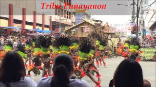 Dinagyang Festival 2015 AtiAti Tribe Competition quotTribu Panayanonquot [upl. by Attekram78]