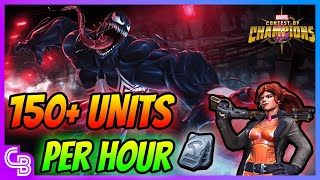 How Much Units Can You Farm Per Hour  Marvel Contest of Champions [upl. by Santiago845]