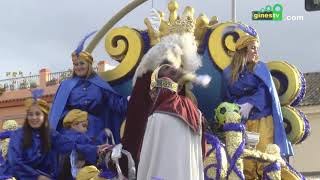 Cabalgata de Reyes Magos de Gines 2018 COMPLETO [upl. by Haropizt816]