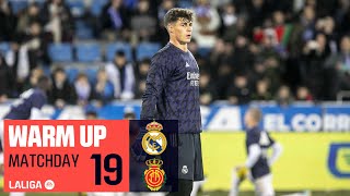 Calentamiento Real Madrid vs RCD Mallorca [upl. by Varuag]