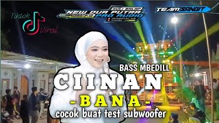 DJ CIINAN BANA VIRAL TIK TOK TERBARU BASS MBEDILL [upl. by Maisie750]