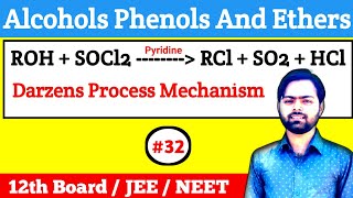 Reaction Of alcohols with Thionyl ChlorideSoCl2 Mechanism  Darzens Process  Vivo Chemistry [upl. by Ycnalc339]