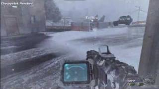 Modern Warfare 2 Snow Level Gameplay [upl. by Garmaise800]