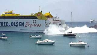 Ferry  Lanzarote to Fuerteventura [upl. by Anyrak]