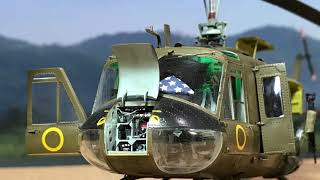 Bell UH1D Crash  Vietnam Footage [upl. by Lyell]