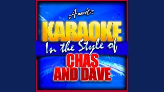 The Sideboard Song In the Style of Chas and Dave Karaoke Version [upl. by Aurelio]