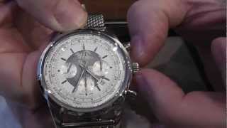 Bobs Blog Breitling Transocean Unitime Chronograph Watch  AB0510 [upl. by Kylah]