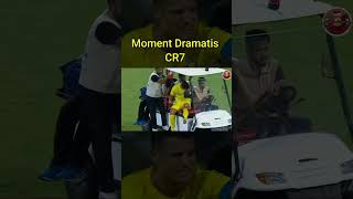 Momen Dramatis Ketika CR7 Cedera Di Final Arab Club Champions Cup Antara Al Nassr VS Al Hilal [upl. by Aicelaf]