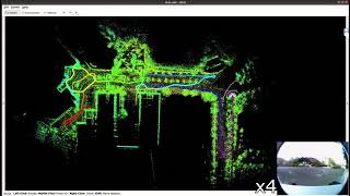 SLAM InOutdoor mapping with LeGOLOAM [upl. by Ecurb457]