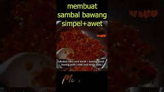 resep sambal bawang enak [upl. by Arratal]