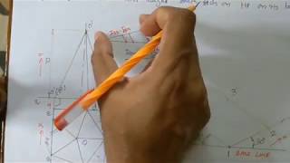 Problem on Isometric projection of a Pentagonal Pyramid [upl. by Alisan536]