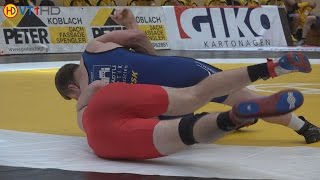 Ringen Mannschaftsturnier Klaus 2015 Götzis Pajantitsch vs Kriessern Dietsche 88kg GR [upl. by Durnan821]