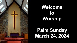 Colesville Presbyterian Church Livestream March 24 2024 [upl. by Icul]