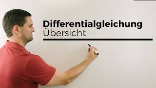 Differentialgleichung Differenzialgleichung Übersicht Schreibweisen  Mathe by Daniel Jung [upl. by Edge469]